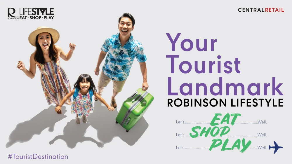 Robinson Lifestyle Targets Tourist Destination Status, Showcases 5 Branches in Key Tourist Provinces, Drives 3 Core Strategies — Campaigns, Services, and Events — to Attract International Tourists