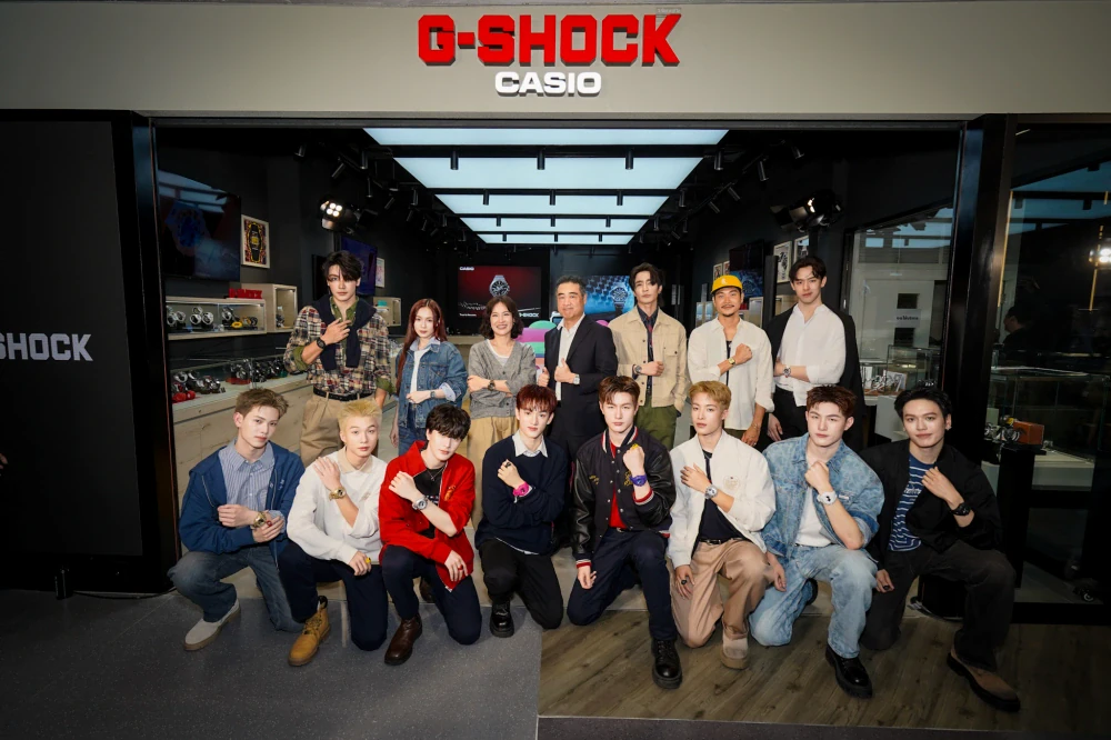 Central Marketing Group (CMG) in collaboration with CASIO Thailand, reinforces its position as a global watch leader with the opening of NEW G-SHOCK CASIO Flagship Store at centralwOrld, elevating the complete G-SHOCK experience for consumers in Thailand