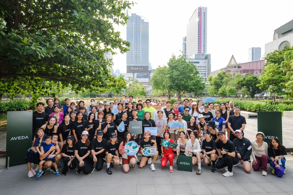 Aveda, distributed by Central Marketing Group, continues to advance its sustainability mission through Walks For Water