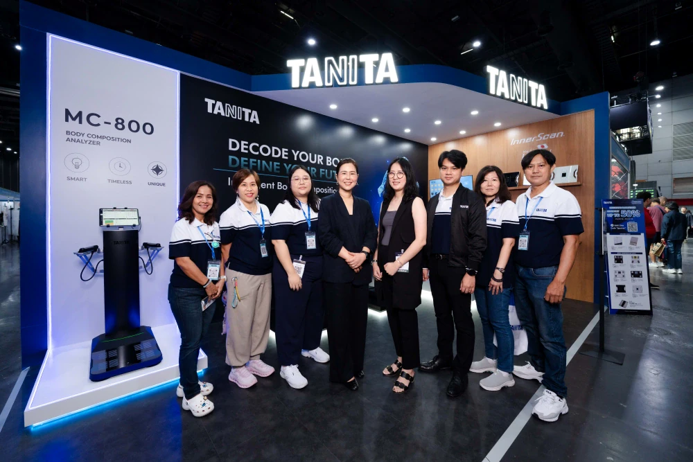 TANITA, distributed by CMG Strengthens Its Commitment to Healthy Longevity  at SPORTEC Thailand 2026