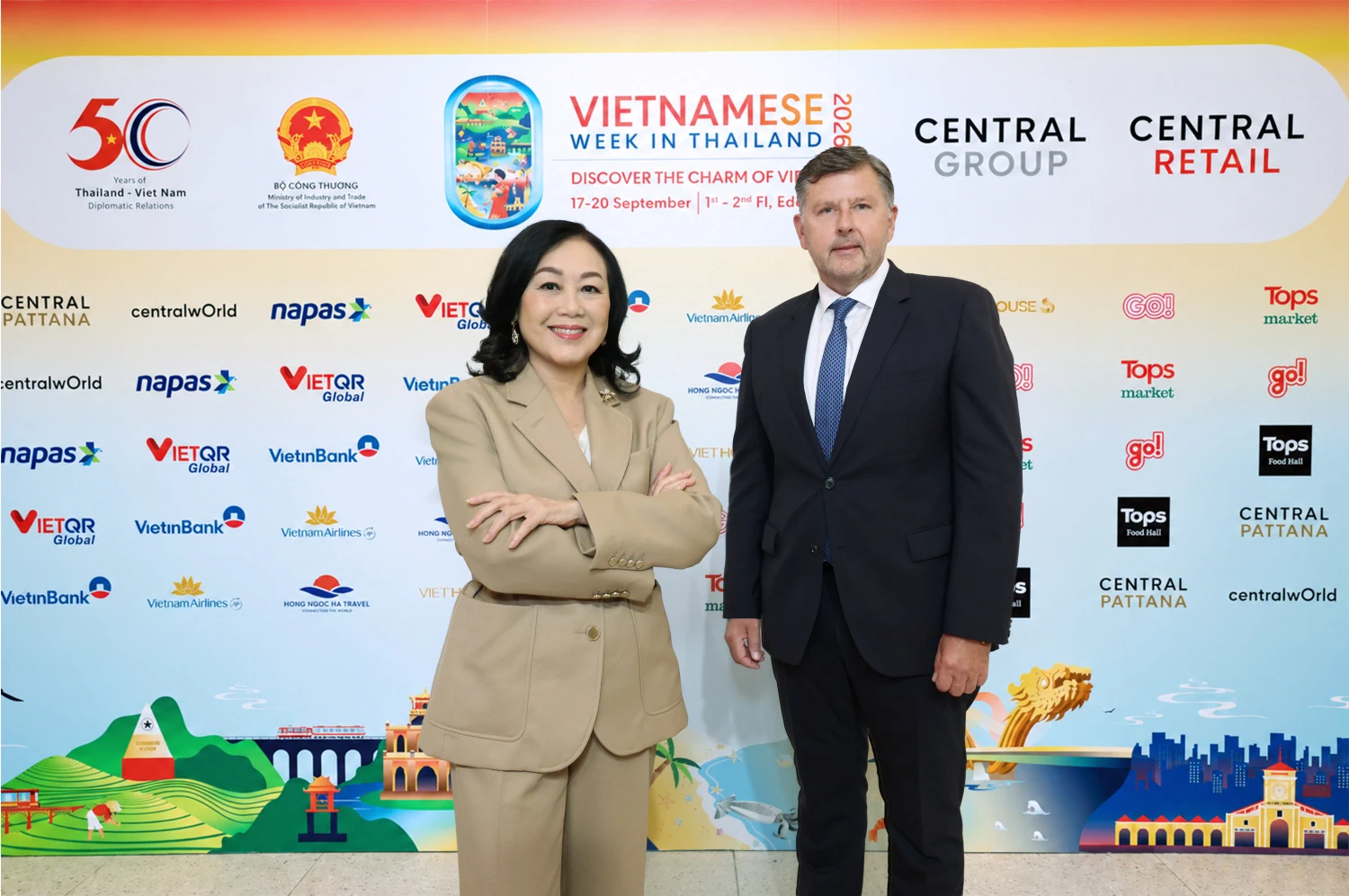 Central Retail Joins Forces with Vietnam’s Public and Private Sectors to Strengthen Bilateral Trade, Investment, and Tourism through “Vietnamese Week in Thailand 2026”, Supporting Local Products on the Regional Stage and Celebrating 50 Years of Thailand–Vietnam Relations and Sustainable Growth