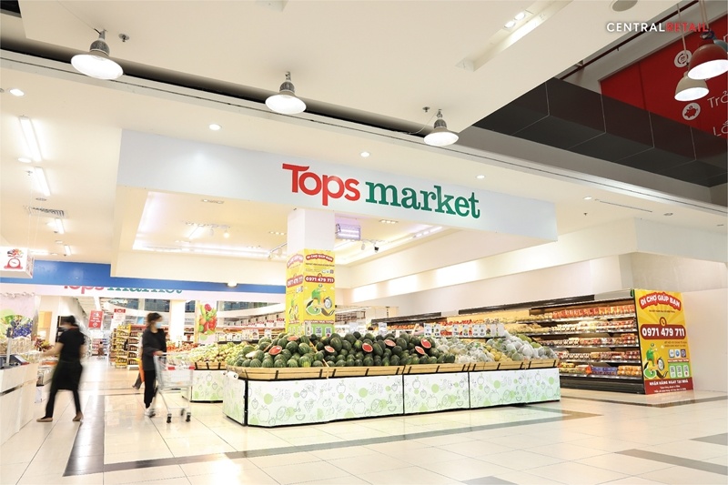 Central Retail boosts food portfolio with its first Tops Market store in Vietnam, aiming to serve all customer segments while continuing its business expansion plan