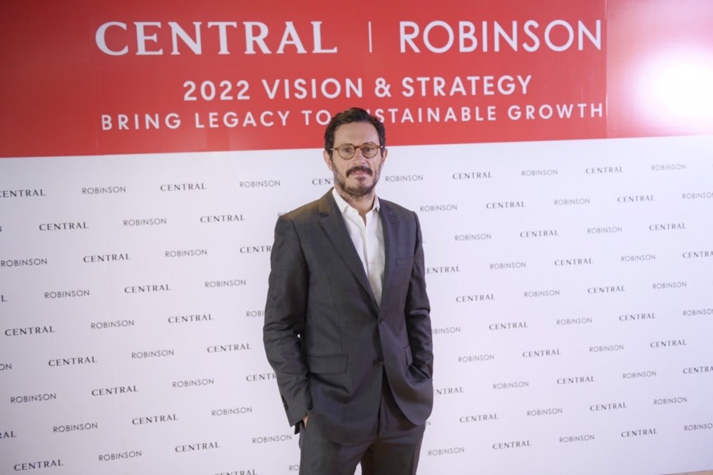 Central & Robinson Department Store new CEO Olivier Bron announcing new strategy to build the Store of the Future with sustainable growth,    aiming to double the Department Store sales within 5 years