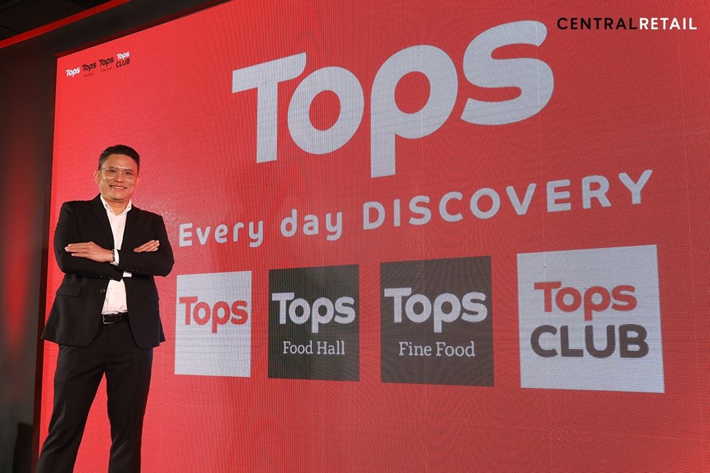 Central Retail reforms its food businesses under a unified “Tops” brand,  inviting customers to embark on an Every Day Discovery