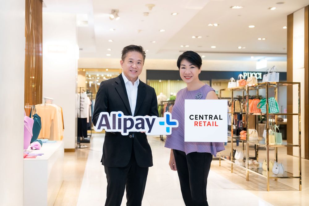 Central Retail joins forces with Ant Group to launch Alipay+,  delivering seamless digital payment services for Asian travellers in Thailand
