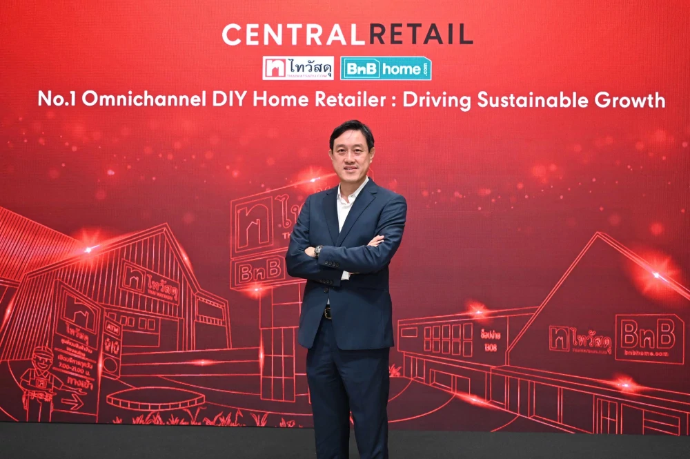 Thaiwatsadu under Central Retail achieves 2023 revenue milestone of THB40bn, aiming for 'No.1 Omnichannel DIY Home Retailer' in construction materials and home décor retail industry – sets 5-year sustainable growth strategy targeting THB70bn revenue