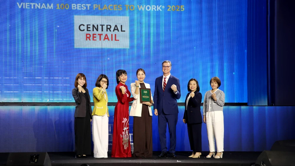 Central Retail Honoured in the “Vietnam Top 100 Best Places to Work 2025”