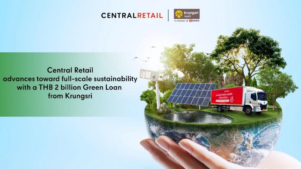 Central Retail Partners with Krungsri on THB 2 Billion Green Loan, Driving Sustainable Retail and Wholesale Through a Clean Energy Ecosystem Toward Net Zero