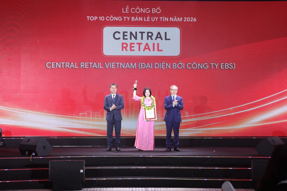 Central Retail Vietnam Honoured by Vietnam Report as No. 1 in the Vietnam Top 10 Retail Reputation Award 2026