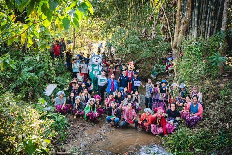 ไทวัสดุ ในเครือเซ็นทรัล รีเทล ร่วมพลิกฟื้นคืนธรรมชาติ สร้างฝายชะลอน้ำ สู่ความยั่งยืน