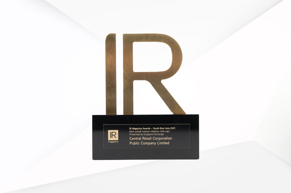 Central Retail Wins Two Awards for Best Investor Relations Practices in Southeast Asia